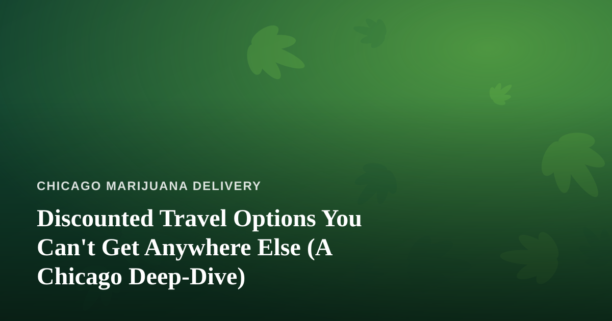 Discounted Travel Options You Can’t Get Anywhere Else (A Chicago Deep-Dive)