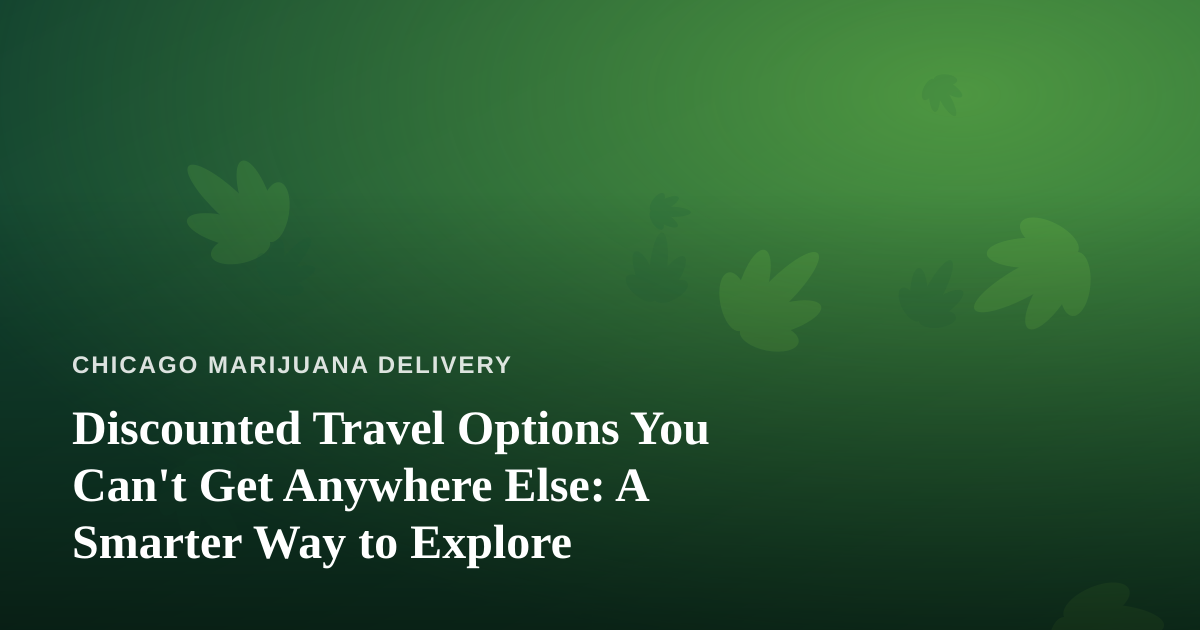 Discounted Travel Options You Can’t Get Anywhere Else: A Smarter Way to Explore